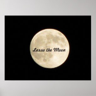 Lasso Måne Poster