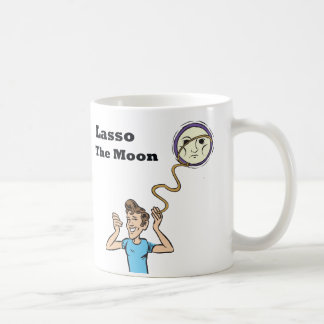 Lasso månen kaffemugg