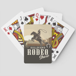 Lasso Roping Roundup ADD NAMN Western Rodeo Show Casinokort