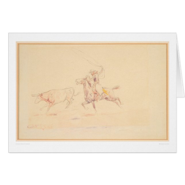 Lassoing råd 1905 (1418A) Hälsningskort (Framsidan Horizontal)