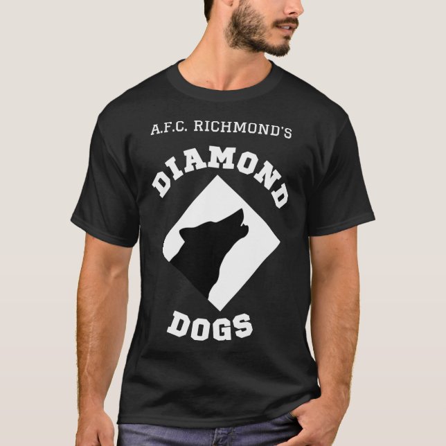 Lassos Diamond Hundar Classic T-Shirt (Framsida)