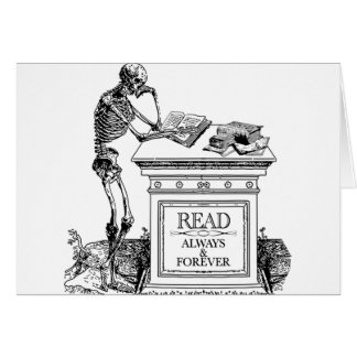 Läst: Alltid och för evigt Hälsningskort