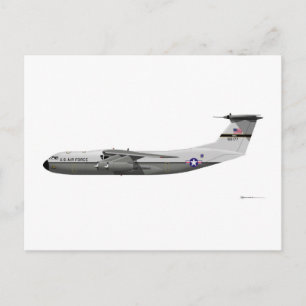 Låst C-141A Starlifter Vykort