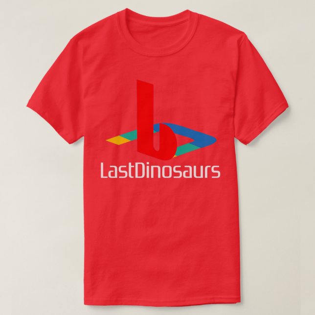 Last Dinosaurs Merch Play Shirt T Shirt (Design framsida)