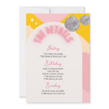 Last Disco Bachelorette Helg Itinerary