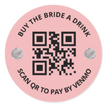 Last Disco Bachelorette QR/Venmo Sticker
