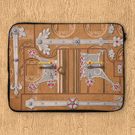 Låst dörr Laptop sleeve