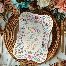 Last Fiesta Möhippa Boho Inbjudningar