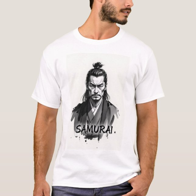 Last Fighting Samurai  T Shirt (Framsida)