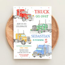 Last inbjudan för Truck Pojke