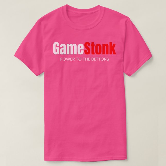 Last Minute Hanukkah GameStonk WSB T-Shirt (Design framsida)
