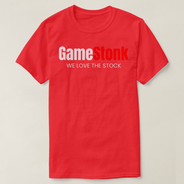 Last Minute Hanukkah GameStonk WSB T Shirt (Design framsida)