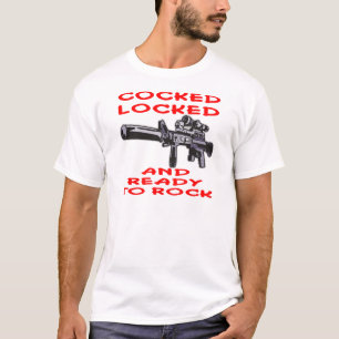 Låst och Redo till Sten T-shirt