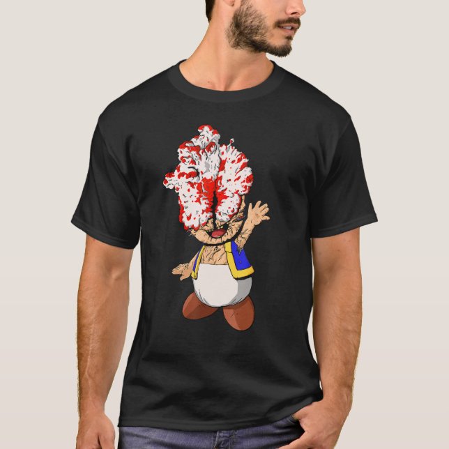Last of mushrooms t shirt (Framsida)