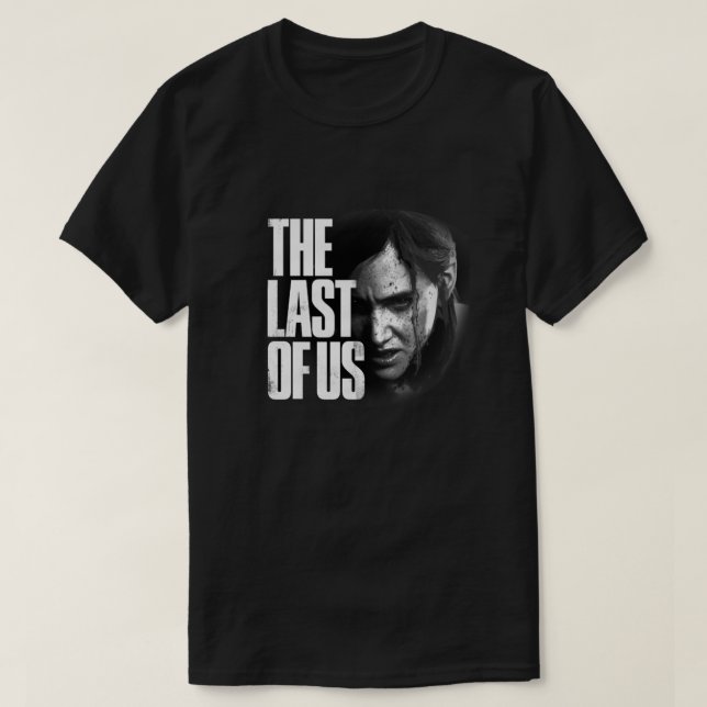 Last Of Us Ellie  T Shirt (Design framsida)