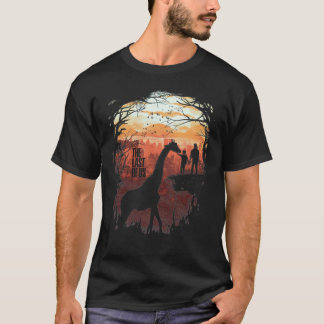 Last Of Us Joel And Ellie Family   T Shirt