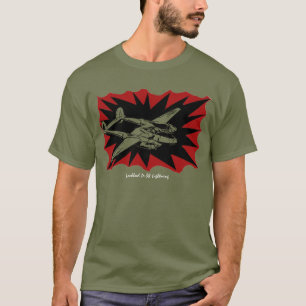 Låst P-38 Blixt T-Shirt