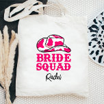 Last Rodeo Bachelorette Brudens sida Tote Bag Tygkasse<br><div class="desc">En del av "Disco Cowgirl Bachelorette"-samlingen!</div>
