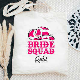 Last Rodeo Bachelorette Brudens sida Tote Bag Tygkasse