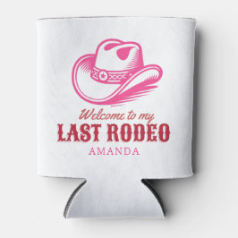 last rodeo cowgirl hat pink bachelorette party