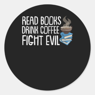 Läst skjorta för ondska för slagsmål för runt klistermärke