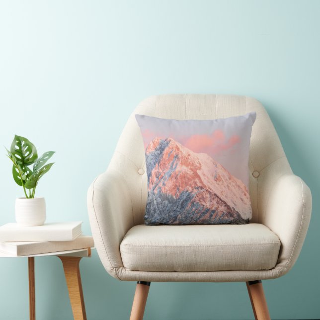 Last sun light on mountain Storžič, Slovenia Kudde (Stol)