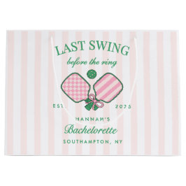 Last Swing Before The Ring Pickleball Bach Weekend