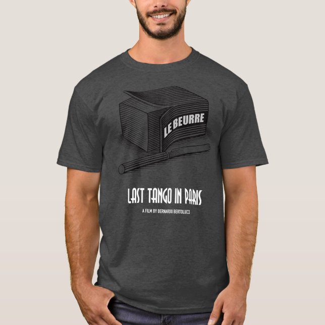 Last Tango in Paris Alternative Poster T Shirt (Framsida)