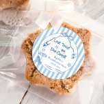 Last Toast On The Coast Bachelorette Weekend Runt Klistermärke<br><div class="desc">Last Toast On The Coast Bachelorette Weekend Classic Round Sticker</div>