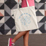 Last Toast on the Coast Beach Favorites Bach Party Tygkasse<br><div class="desc">Get ready to celebrate in style with our Last Toast on the Coast Beach Favorites Bach Party Tote Bag! Featuring blue hand drawn illustration, this tote bag perfectly captures the fun and excitement of a beach bachelorette. With space for details, you can easily personalize it. Make your bachelorette party one...</div>