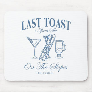 Last toast on the slopes bachelor skiing bridal musmatta