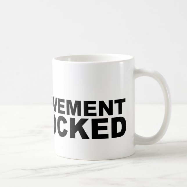 Låst upp prestation kaffemugg (Höger)