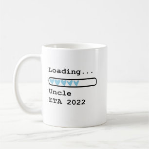 Lastande morbror ETA 2022 Baby, annonskaffe Mu Kaffemugg