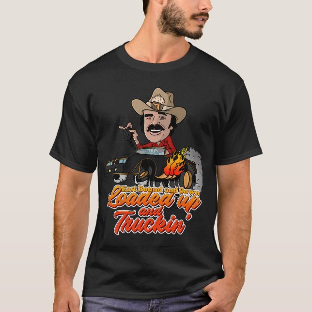 Lastat upp och kör t shirt (Framsida)