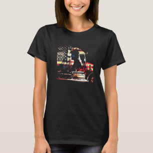 Lastbil American Big Rigs Diesel Lastbil Driver 77 T Shirt
