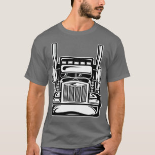 Lastbil Brummi Autobahn Transport Gasoline Lastbil T Shirt