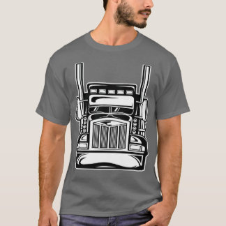 Lastbil Brummi Autobahn Transport Gasoline Lastbil T Shirt