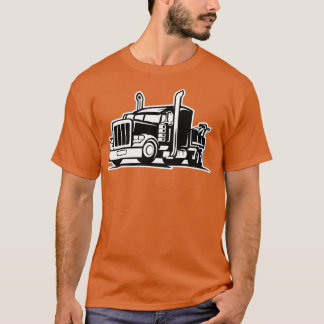 Lastbil Brummi Autobahn Transport Gasoline Lastbil T Shirt