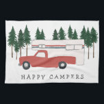 Lastbil Camping RVing Motorhome Red Träd Whimsical Kökshandduk<br><div class="desc">LYCKLIG KAMPER! Jag skulle hellre vara RV! Du då? Kolla in den här söta kamerahandduken i lastbil och kolla i butiken för fler matchande föremål som t.ex. skjortor, magneter, nyckelkedjor, kuddar, klistermärken och så vidare. Och naturligtvis mer RV, kampervan, motorhem och camping saker också. Anpassa mugg med ett namn, en...</div>