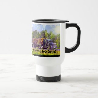 Lastbil-chaufförer Kaffe Brinak-drickande Mugg