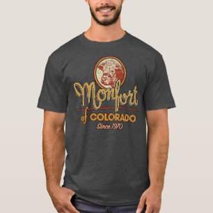 Lastbil-chaufförmonfort av Colorado Trucking 1970 T Shirt