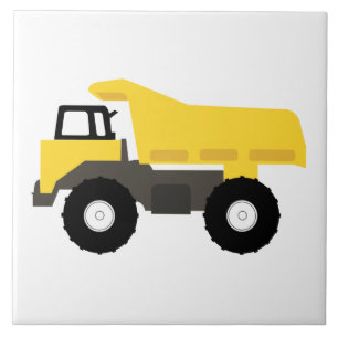 Lastbil Construction Lastbilar Kakelplatta