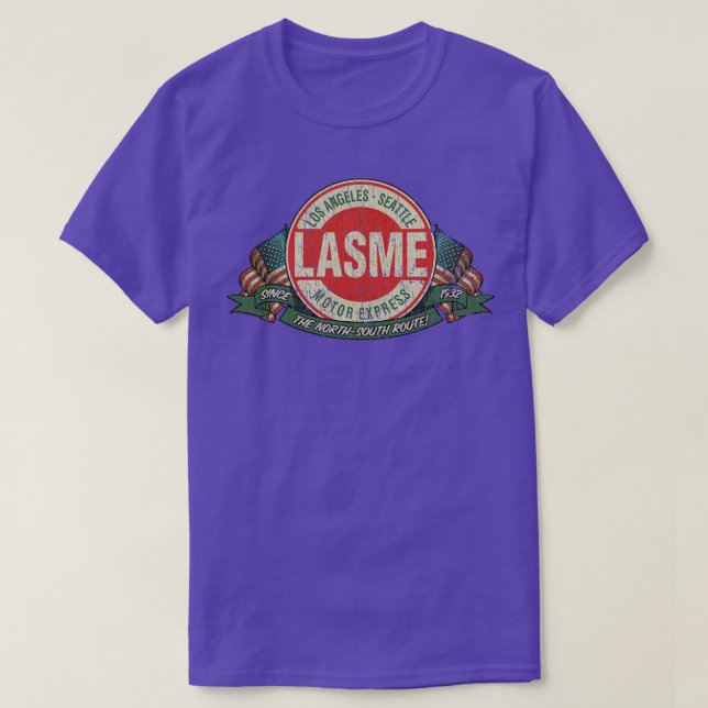 Lastbil Driver Los Angeles Seattle Motor Express L T Shirt (Design framsida)