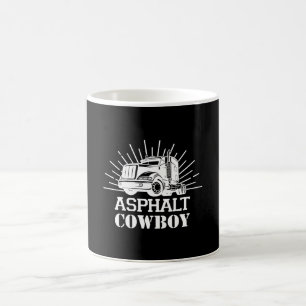 Lastbil Driver Trucker Lastbilar Kärlek Funny Gift Kaffemugg
