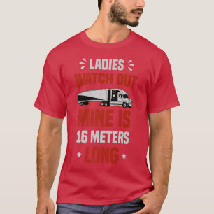 Lastbil Driver Trucker T Shirt