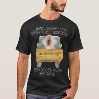 Lastbil Driving Hund Lakeland Terrier 2803 T Shirt