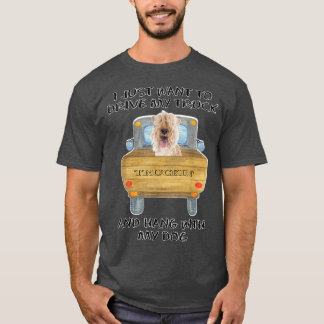 Lastbil Driving Hund Lakeland Terrier T Shirt