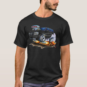 Lastbil för banbrytareSS-svart Tee Shirt
