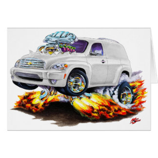 Lastbil för Chevy HHR vitpanel Hälsningskort
