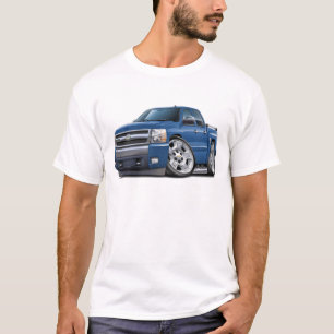 Lastbil för Chevy Silverado Dualcab blåttgranit Tröja